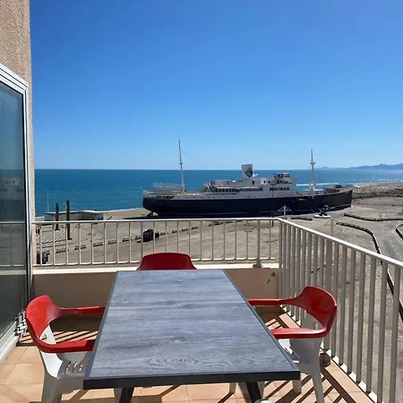 Grand 4 Pers Avec Terrasse Et Parking Prive Au Barcares - Fr-1-81-485 Apartment Le Barcares
