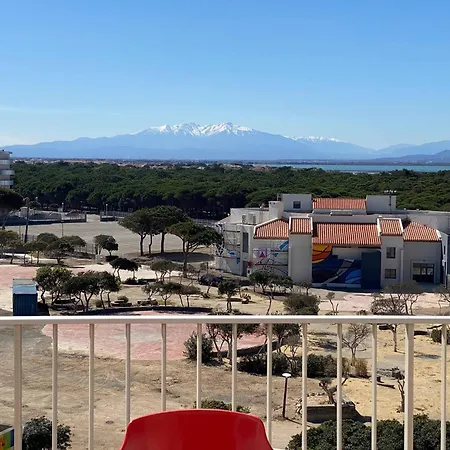 Lumineux 4 Personnes Avec Vue Mer, Parking Privé - Fr-1-81-485 Le Barcarès